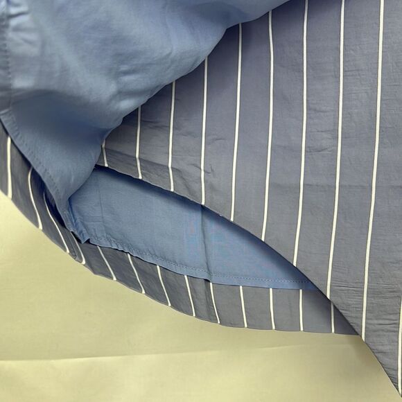 EVIDNT Asymmetrical Mini Skirt, Sky Stripe, XS NWT - Picture 5 of 12